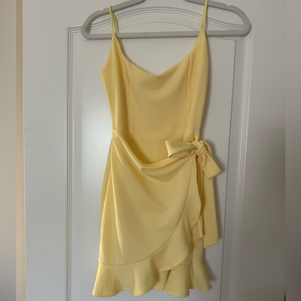 Lucy in the sky capri ruffle dress